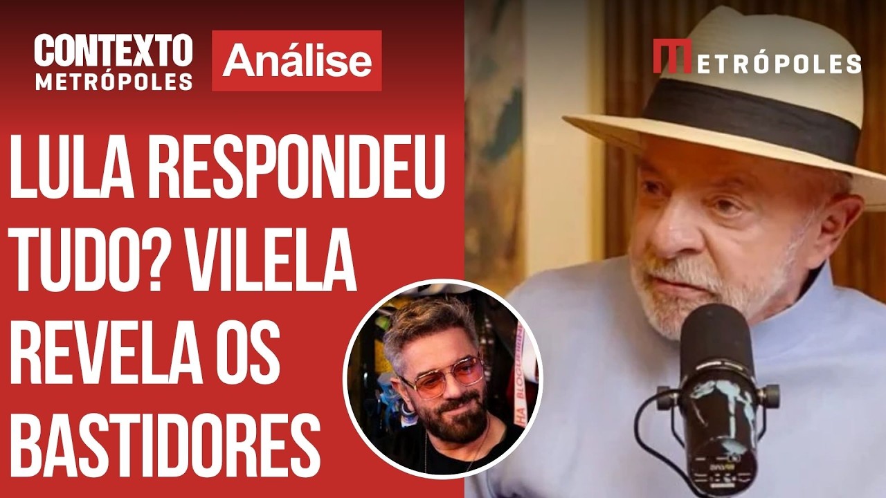Lulinha, caso Master e eleições: Rogério Vilela conta os bastidores da entrevista com Lula