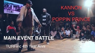 Kannon vs Prince – TURFinc 4yr Anniversary Dance Battle