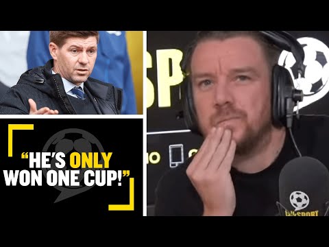 quotHE39S ONLY WON ONE CUP!quotрввпё Celtic fan questions why Aston Villa would want Steven Gerrard