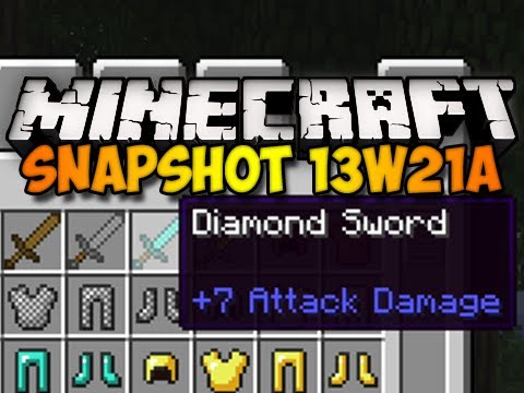 Minecraft Snapshot 13w21a - HORSE INVENTORIES & ITEM ATTRIBUTES! (HD)