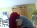Das Handtuch trinkt xD