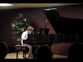 Jake Brady Piano Recital