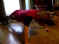 noa lopez 7ans 100 pompes