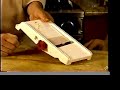 Very old bad Informercial for a slicer--bad acting