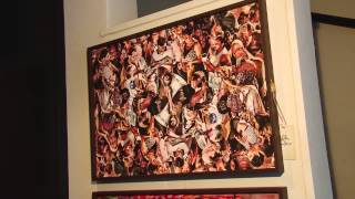 ZECINTRA no Carroussel du Louvre - programa de TV (Programa JB) - exposição de ZECINTRA na SépiaCasa