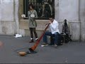 Didgeridoo....cool! Barcelona street. Didgeridoo....cool! Barcelona street.