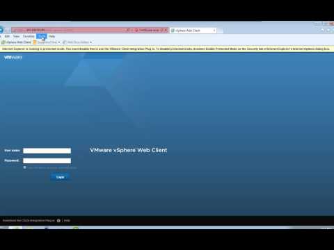 how to enable vsphere web client