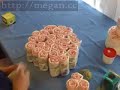 diaper cake / nappy cake tutorial  from start to finish 