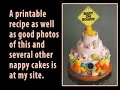 diaper cake / nappy cake tutorial  from start to finish 