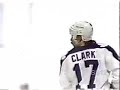 Wendel Clark hits Rick Zombo Wendel Clark hits Rick Zombo