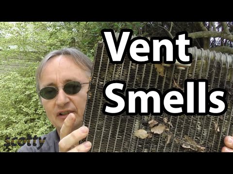 how to get rid of vent odor