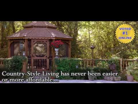 gazebos - http://greenhousebuilder.info/gazebos Countryside Gazebos Create an outdoor environment that fits your lifestyle. Use a gazebo for an extra den, dining room,...