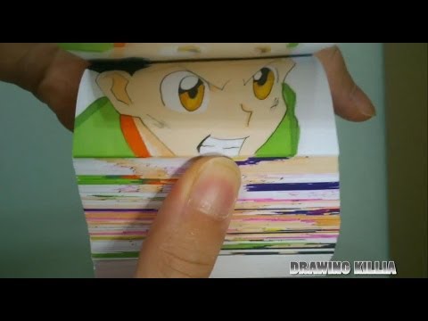 how to draw hisoka from hunter x hunter