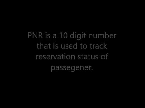 how to train pnr status