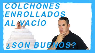 ¿LOS COLCHONES ENROLLADOS SON BUENOS? Opinión de un experto ✅