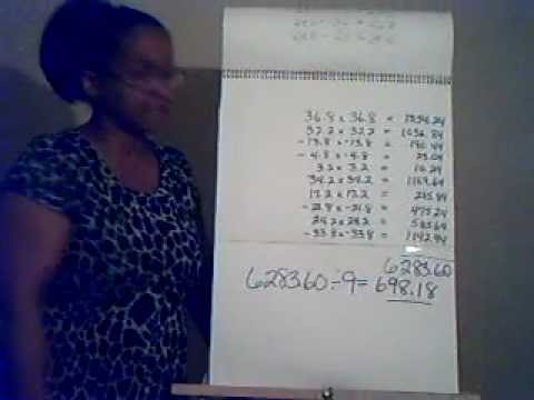 how to determine standard deviation