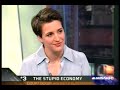 Rachel Maddow on McCain's Economy 03-27-2008 Rachel Maddow on McCain's Economy 03-27-2008
