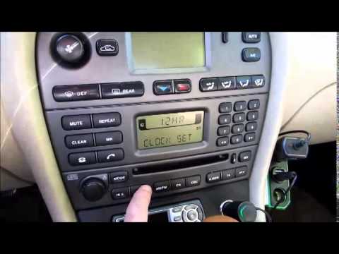 How to set the clock on 2004 Jaguar X-Type