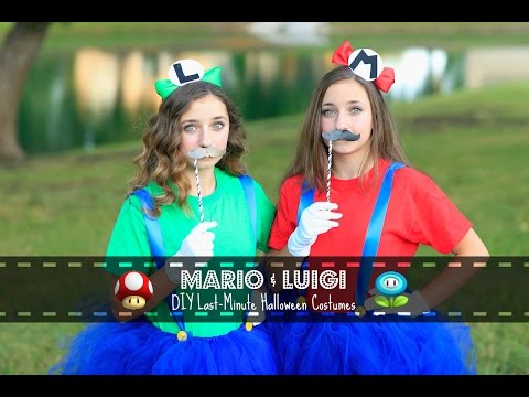how to be mario for halloween