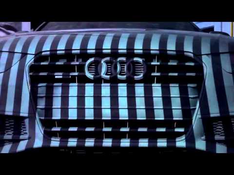 iPad slot car race #Audi