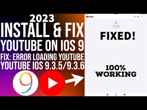 NEW Fix Error Loading Tap to Retry YouTube 9 3 5/9 3 6 Install