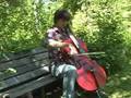 Jordie playing cello