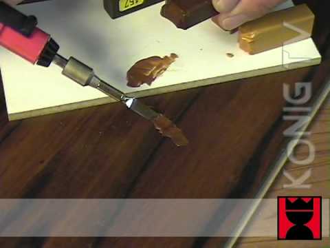 how to repair gouges in wood