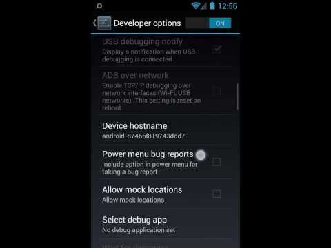how to enable usb debugging on cm 10.2