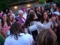 women's circle dancing to entertain bride
