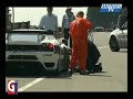 Overtaking Ford GT vs Ferrari F430 British GT Snetterton