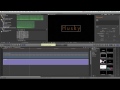 Final Cut Pro X Tutorial – Advanced Title Creation / Design | Husky Film Title