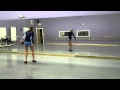 Miss Morgan doing SR tap
