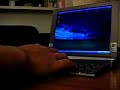 Sony Vaio X505 booting with Samsung 32GB SSD