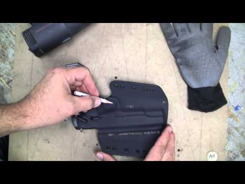 how to adjust kydex sheath