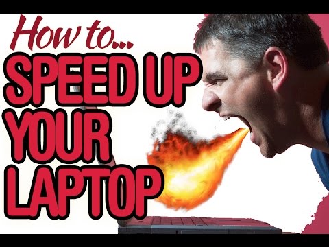 how to speed up a laptop