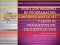 VIC al piano con el Ensamble UNITEC 97