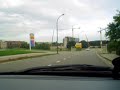 Driving in Diegem near Brussels (Belgium)