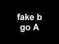 tyloo fake B go A