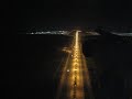 Etihad Airways A340-500 landing - window view Etihad Airways A340-500 landing - window view