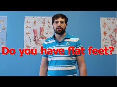 how to cure flat feet