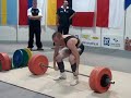 J�n Habardik, ME powerlifting WUAP 2008, m?tvy ?ah 240