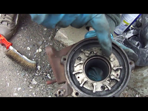 Турбо.AUDI A6 C5.Ремонт турбины.Чистка геометрии.Repair of turbine