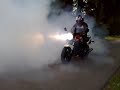 Yamaha FZ 750  burnout - again :) 1\