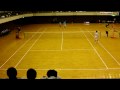'09 ソフトテニス 日韓ドリーム戦 個人戦 決勝1