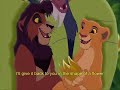 Kiara & Kovu \"Hazme un sitio entre tu piel\" (english sub.)
