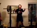 Smolov squat workout. 295x5. Taylor Peyronel.