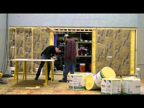 how to isolate noise from wall