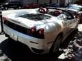White Ferrari F430 Spider
