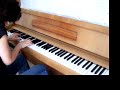 Metallica - Fade To Black - piano cover (version 2, with the ending and black nails)