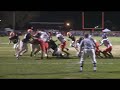 Keith Whetzel Carries Against Highland In Regional Quarterfinal Game